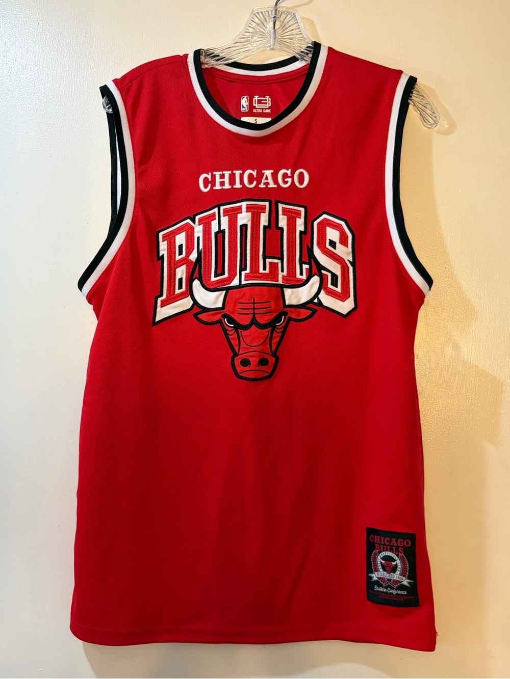 Ultra Game Chicago Bulls Basketball Jersey Adult Size S